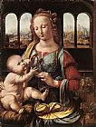 The Madonna of the Carnation by Leonardo da Vinci